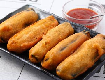 ナス天ぷらパコダ Nasu Pakoda