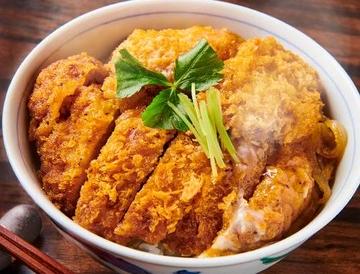 ロースカツとヒレカツのミックスカツ丼 Loin Cutlet & Fillet Cutlet Rice Bowl