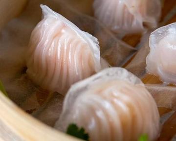 水晶海老蒸し餃子4個