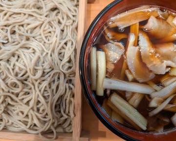 肉汁つけ蕎麦