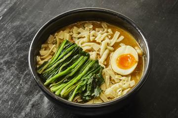 ほうれん草とチーズのカレーうどん