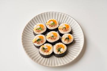 野菜キンパ(韓国風のりまき)