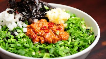 ニラ肉味噌らーめん