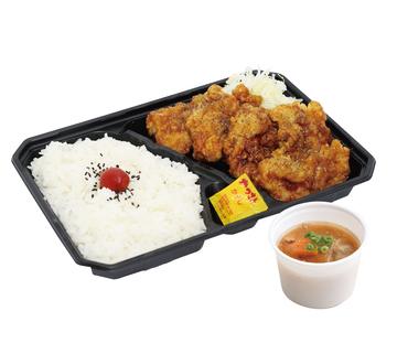 名古屋風甘辛スパイスから揚げ弁当