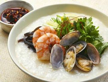 【人気NO.3！】海の幸！お粥 Seafood Rice Porridge