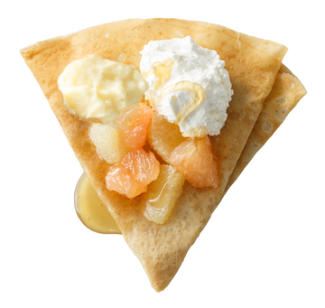 グレープフルーツカスタはちみつホイップ Grapefruit &custard & honey & cream