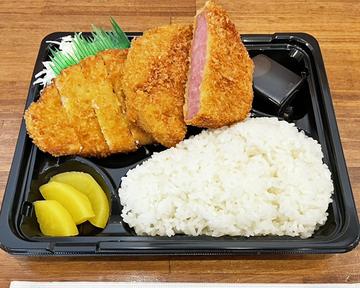 厚切りハムかつとんかつ弁当