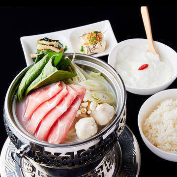 コラーゲン麻辣鍋定食 Collagen Mala Hot Pot Set