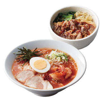 旨辛盛岡冷麺とミニカルビ丼セット