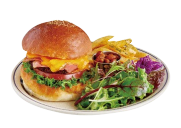 ベーコンチーズバーガー