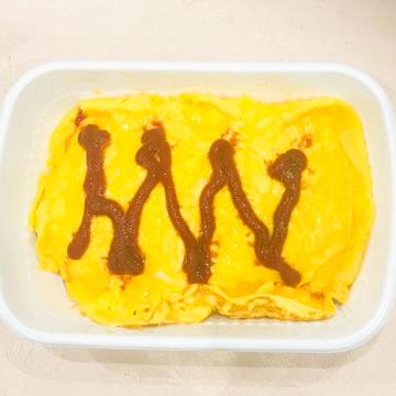 開花オムライス