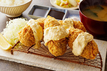 広島県産カキフライ御膳
