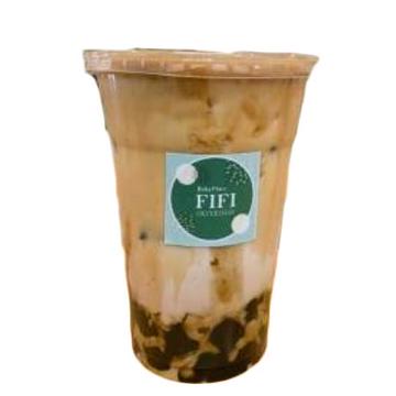 「当店人気No. 1」タピオカほうじ茶