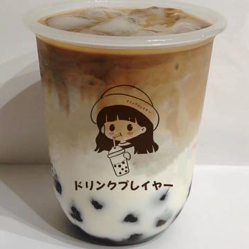 カフェラテタピオカミルク