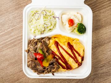 焼肉＆オムライス弁当