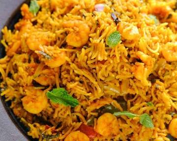 エビビリヤニ/Shrimp Biryani