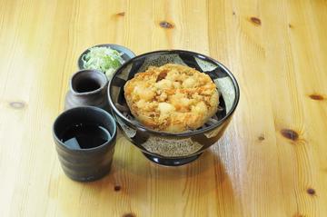 海鮮かき揚げざるそば