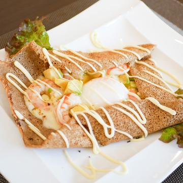【数量限定】そば粉のガレット エビとアボカドチーズ 【Limited】Galette Shrimp and Abocado,Cheese
