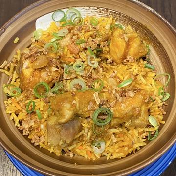 チキンビリヤニ Chicken biryani