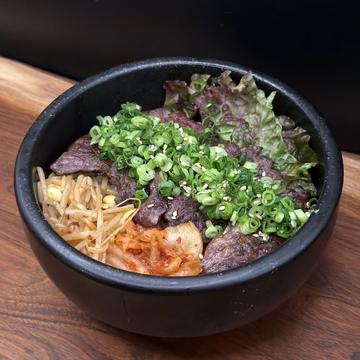 ネギ盛ハラミ丼