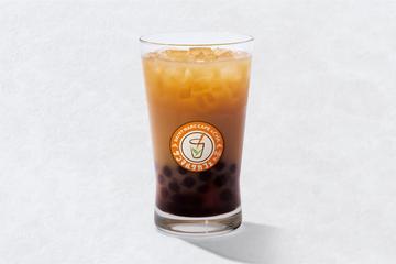 黒糖タピオカ凍頂烏龍ミルクティー