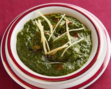 ほうれん草チキンカレーChicken sag curry