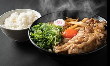 肉玉まぜそば・ご飯セット