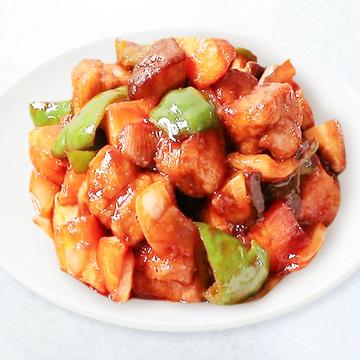 酢豚 Sweet and sour pork