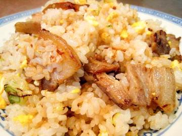 豚バラチャーハン
