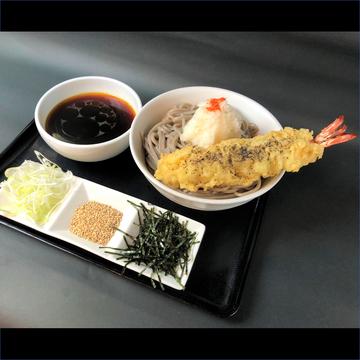 辛味おろしエビ天もりそば