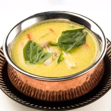 タイグリーンカレー ライスのセットThai Green Curry