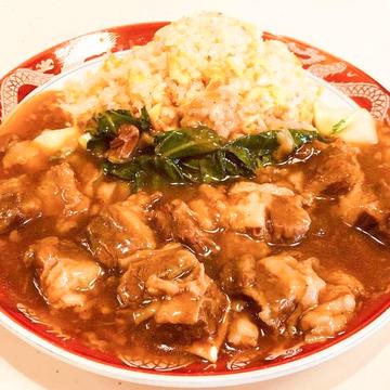 牛バラあんかけ炒飯