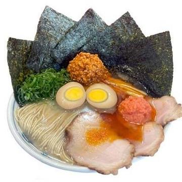 豪華赤いとんこつめん