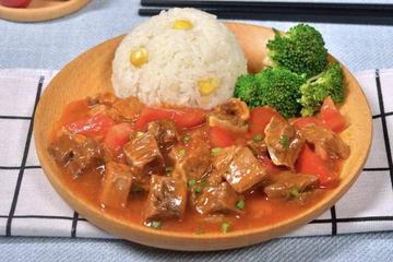 番茄牛 トマト牛丼