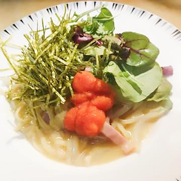 明太子クリームソースPasta