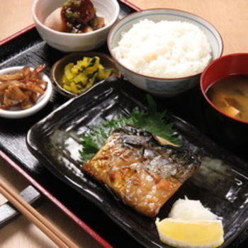 塩サバ定食