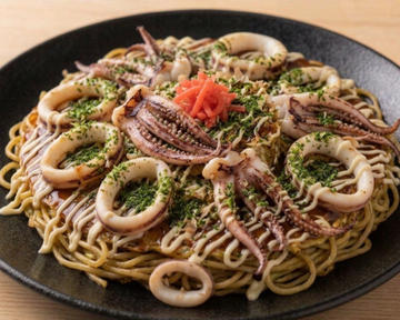 モダン焼き イカ玉