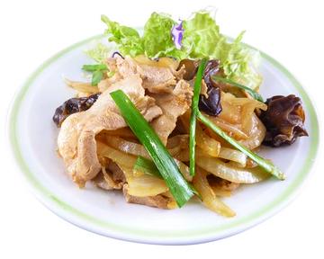 生姜焼き定食 Ginger Pork Stir-Fry Set Meal