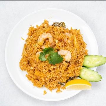 トムヤムシュリンプチャーハン(カオパットトムヤム)/Tom Yum Shrimp Fried Rice (Khao Pad Tom Yum)