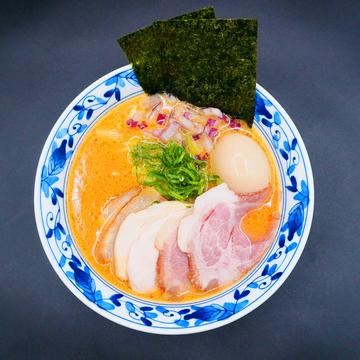 貝出汁 味噌らぁ麺(全部乗せ)