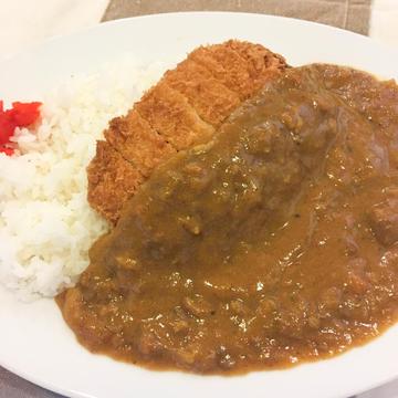 カツカレーライス