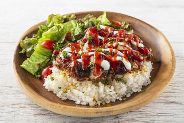 シラチャ―ジャークチキンオーバーライス
