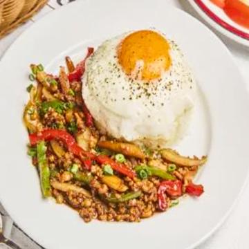 【人気】ガパオライス Gapao Rice