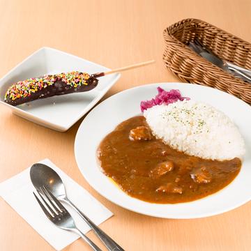 カレー＆ハヤシセット+デザート
