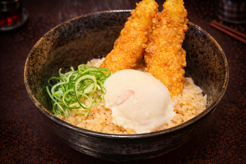 #かし玉天丼
