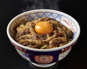 江牛A5月見牛すき焼き丼(すき焼き味)