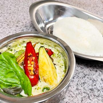 タイ風グリーンカレー