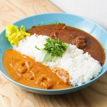 今週のカレーAB・2種がけ Weekly Curry AB 2 Types