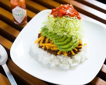 #当店人気No.1 アボカドチーズタコライスAvocado&CheeseTacoRice