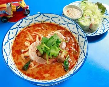 センレックトムヤム・生春巻きset Sen Lek Tom Yum・Fresh Spring Roll Set